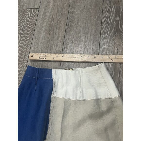 Holding Horses "Frida" Patchwork Skirt Size 2 Color Bock A Line - Picture 5 of 8